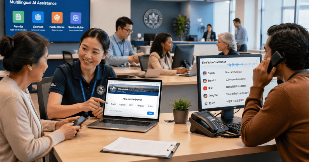 IGNA Chat and Voice provide multilingual AI support to improve accessibility and inclusion in local government services.