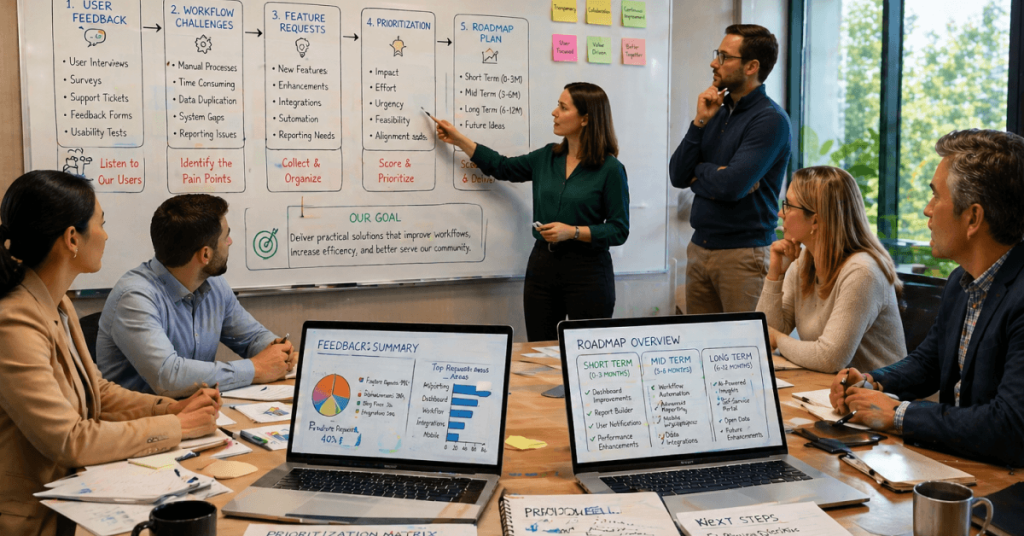 TechForGov Connect turns user feedback into a practical roadmap for local government products.